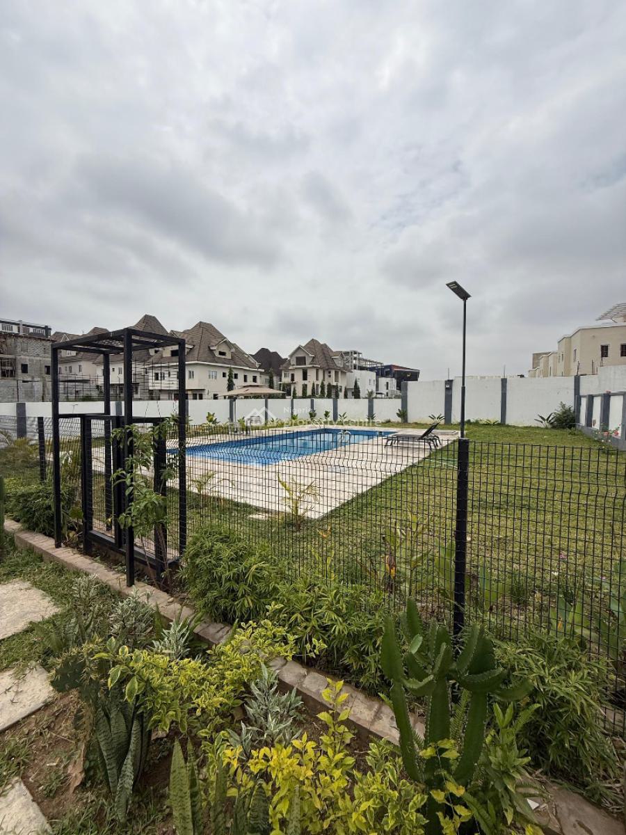 Finished 6 Bedroom Detached Duplex with 1 Bq Swimming Pool and Gym, Guzape District, Abuja, Detached Duplex for Sale