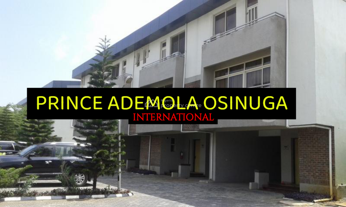 Luxury 4 Bedroom Terrace House+ Garage+pool +gym, Banana Island, Ikoyi, Lagos, Terraced Duplex for Rent