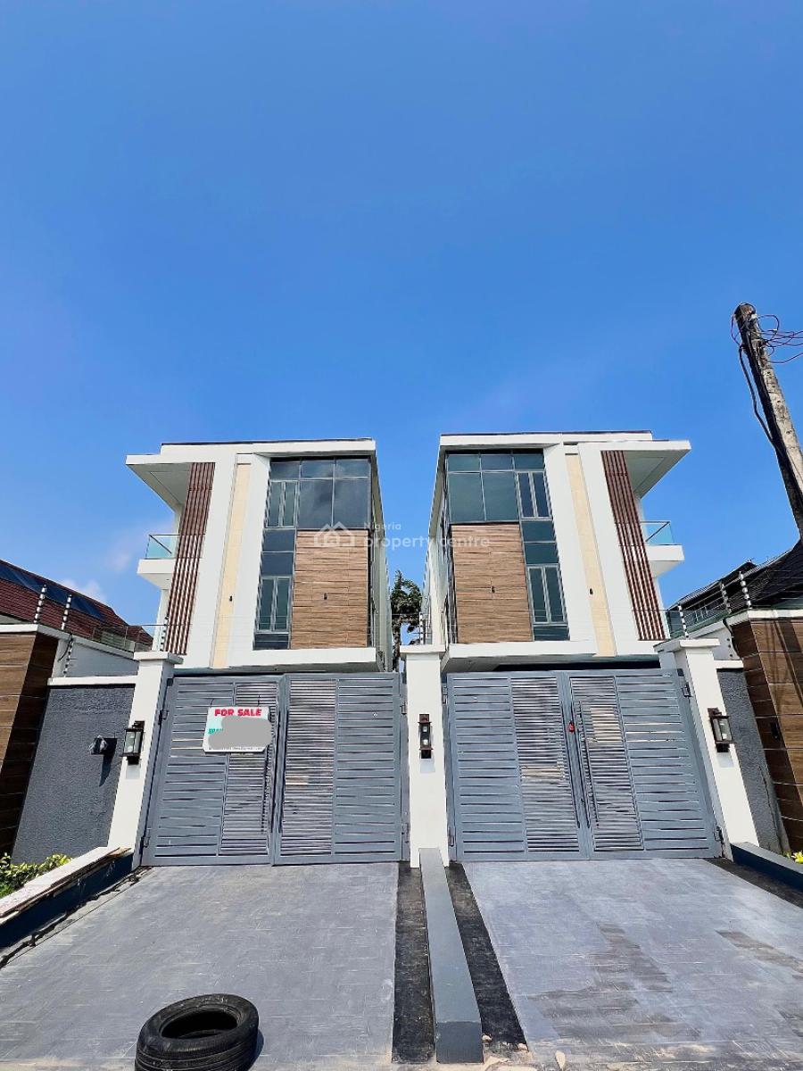 Luxury and Spacious Fully Fitted 5 Bedroom Fully Detached House, Lekki Phase 1, Lekki, Lagos, Detached Duplex for Sale
