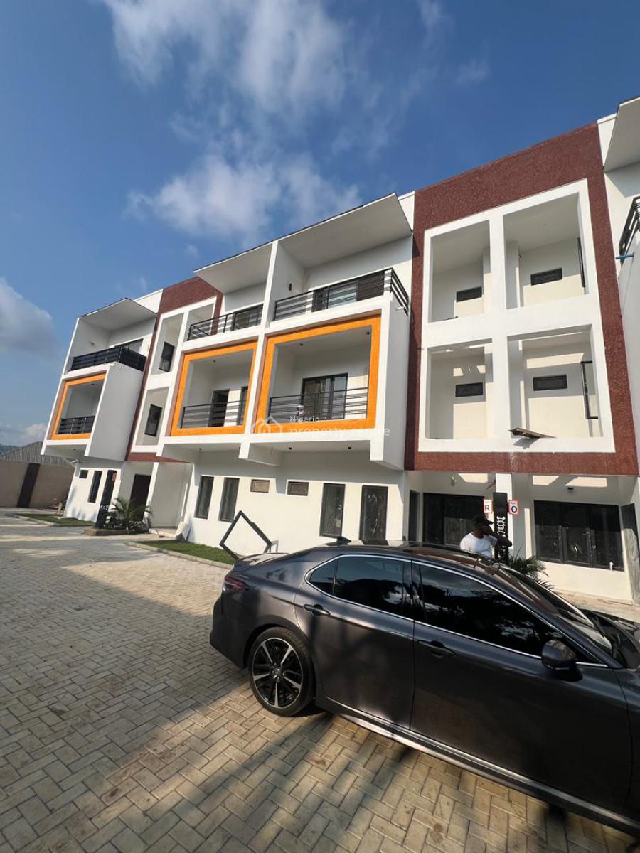 4 Bedroom Terrace with Bq, Jahi, Abuja, Terraced Duplex for Sale