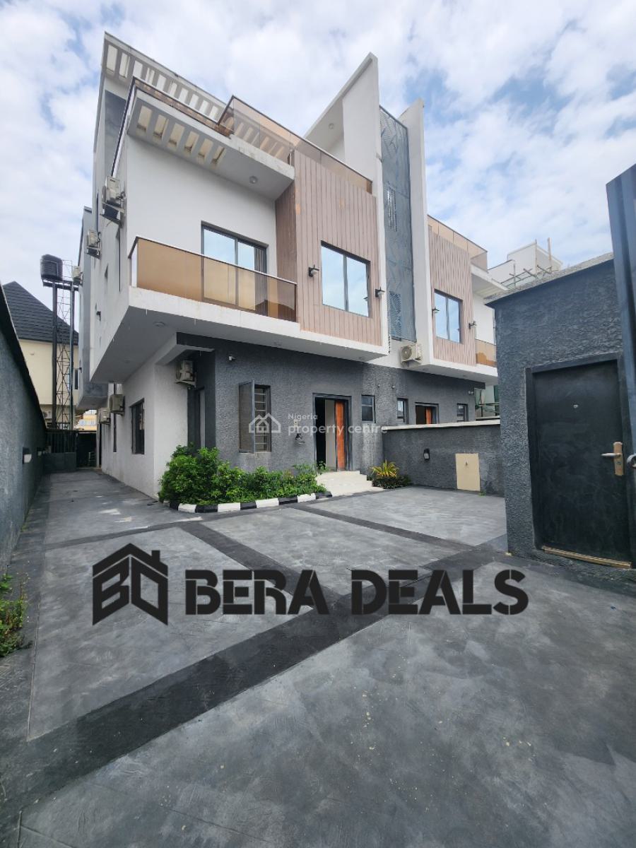4 Bedroom Semi-detached House with a Rooftop Terrace, Harris Drive, Vgc, Lekki, Lagos, Detached Duplex for Sale