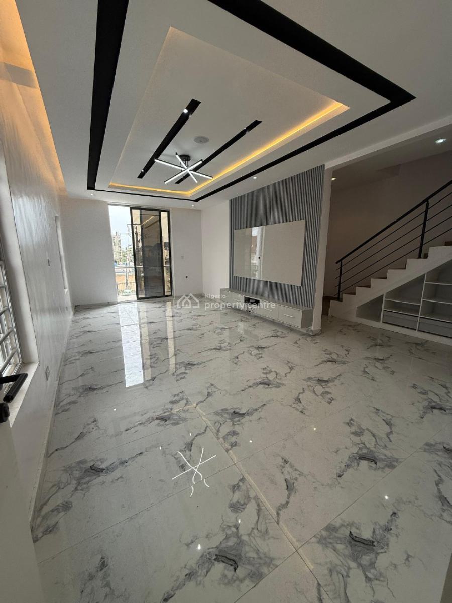 Spacious 5 Bedroom Duplex with a Pool,gym, Cinema,bq, Chevron, Lekki, Lagos, House for Sale