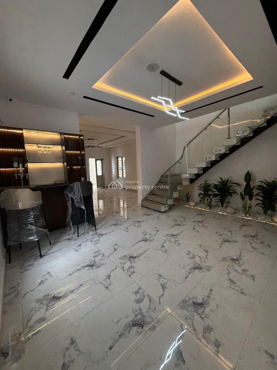 Spacious 5 Bedroom Duplex with a Pool,gym, Cinema,bq, Chevron, Lekki, Lagos, House for Sale