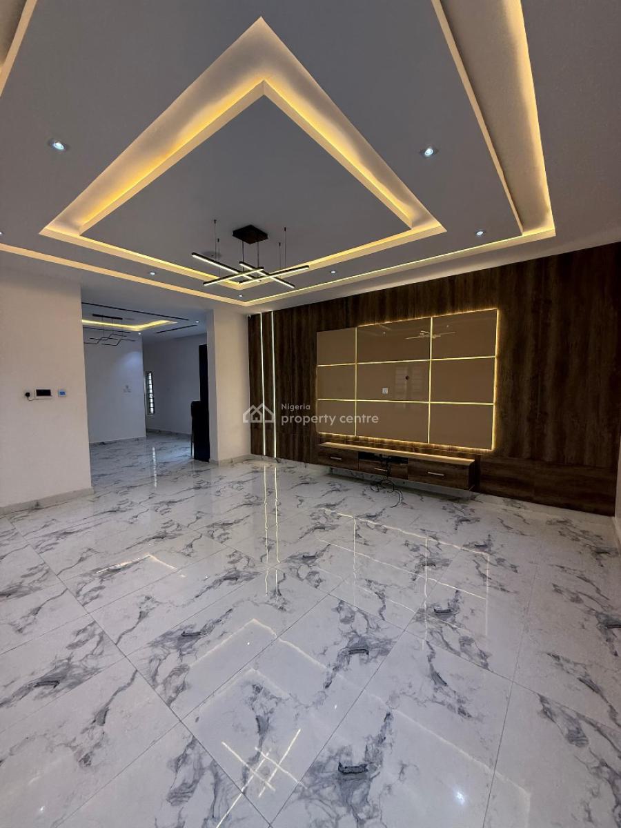 Spacious 5 Bedroom Duplex with a Pool,gym, Cinema,bq, Chevron, Lekki, Lagos, House for Sale