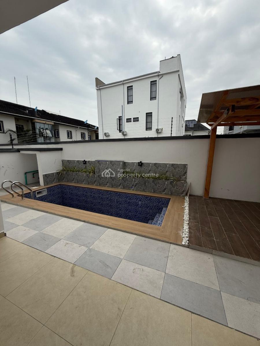 Spacious 5 Bedroom Duplex with a Pool,gym, Cinema,bq, Chevron, Lekki, Lagos, House for Sale