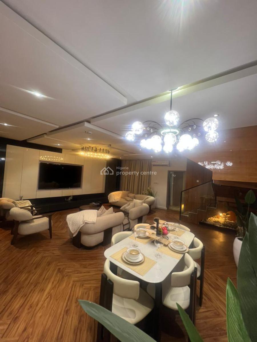 Exquisitely Furnished 5 Bedrooms Terraced Duplex (corner Piece), City Scape, Guzape District, Abuja, Terraced Duplex for Sale