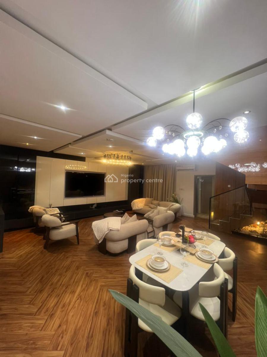 Exquisitely Furnished 5 Bedrooms Terraced Duplex (corner Piece), City Scape, Guzape District, Abuja, Terraced Duplex for Sale