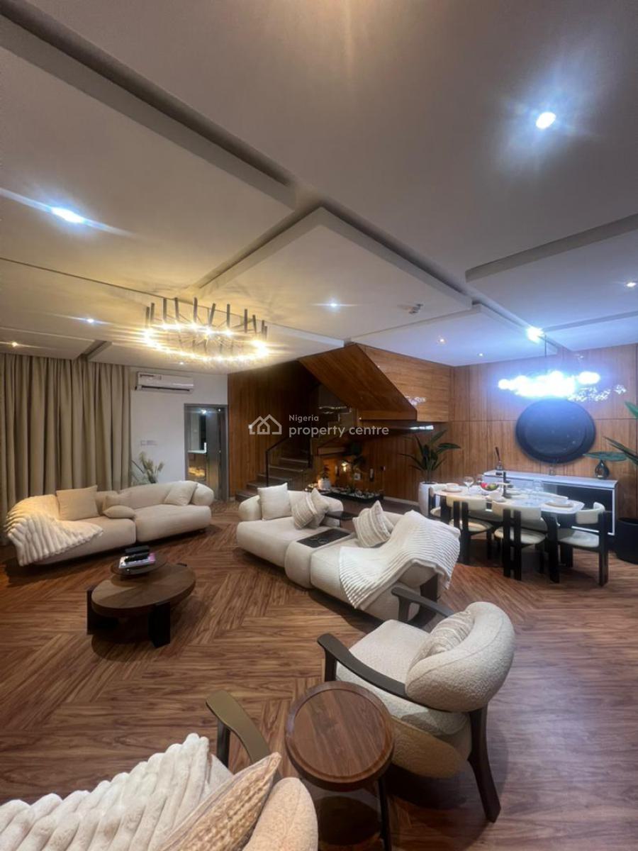 Exquisitely Furnished 5 Bedrooms Terraced Duplex (corner Piece), City Scape, Guzape District, Abuja, Terraced Duplex for Sale