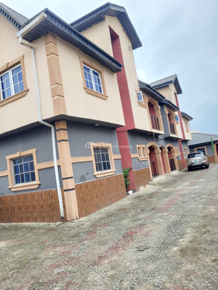 Spacious and Clean 4 Bedroom Duplex, First Unity Estate, Badore, Ajah, Lagos, Terraced Duplex for Rent