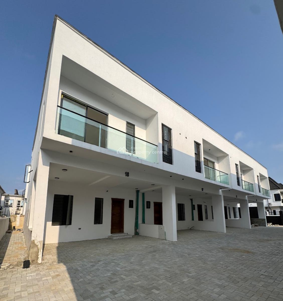 Fully Serviced 4  Bedroom Terrace Duplex, Lekki, Lagos, Terraced Duplex for Sale