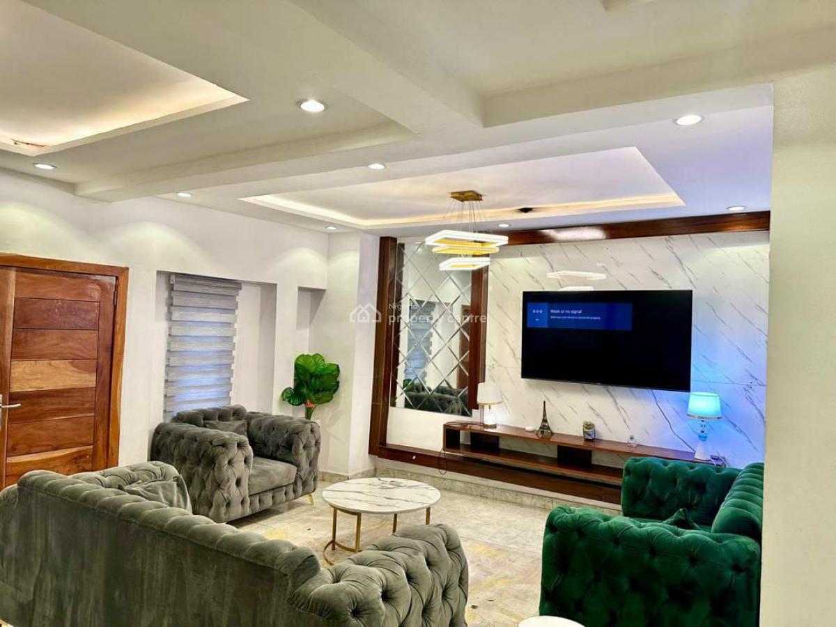 Luxury 4 Bedroom Furnished and Fully Serviced 4 Bedroom Terrace Duplex, Ikate, Lekki, Lagos, Terraced Duplex for Rent