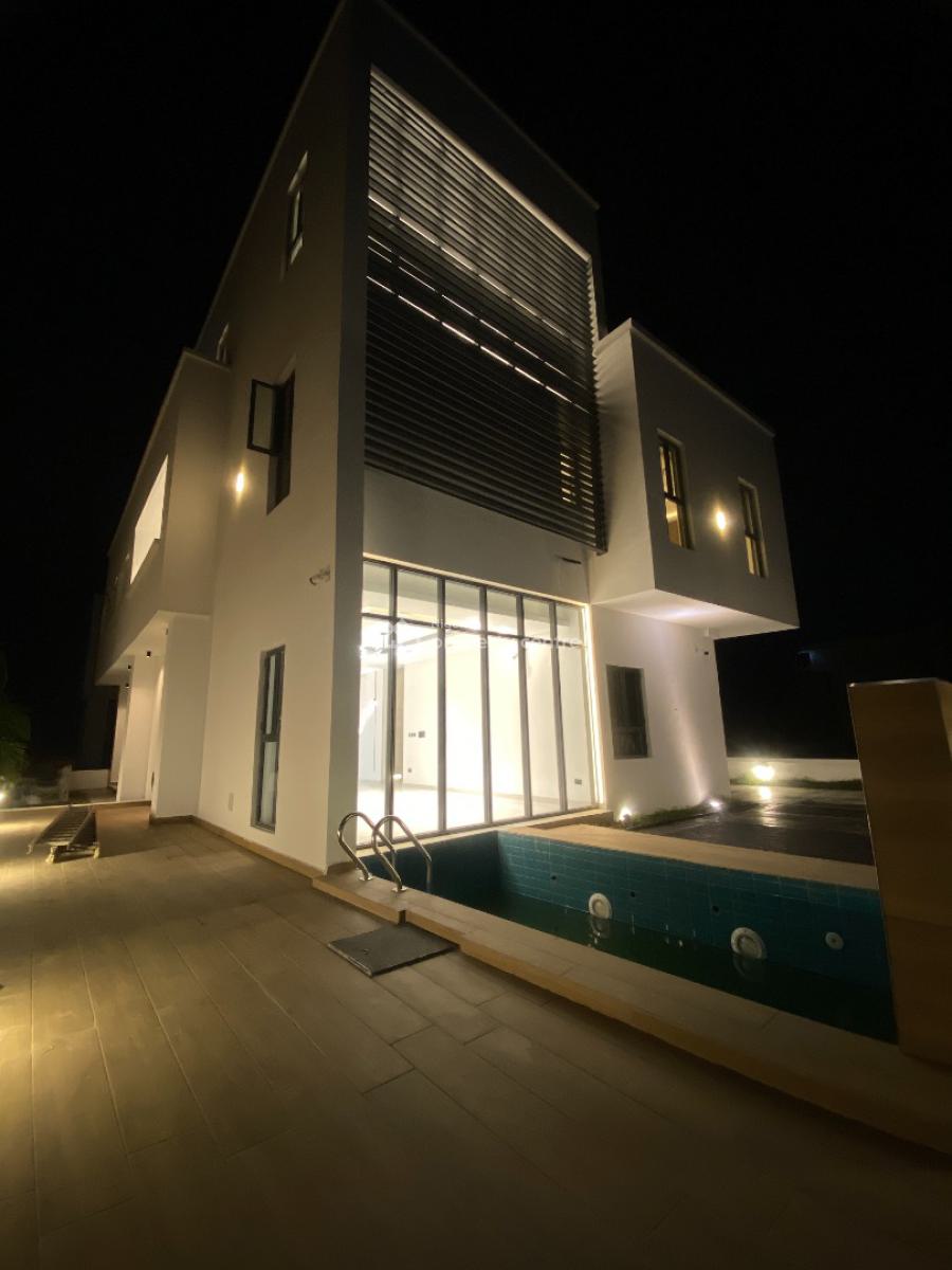 5-bedroom Semi-detached Duplex, Cowrie Creek Estate, Ikate, Lekki, Lagos, Semi-detached Duplex for Sale