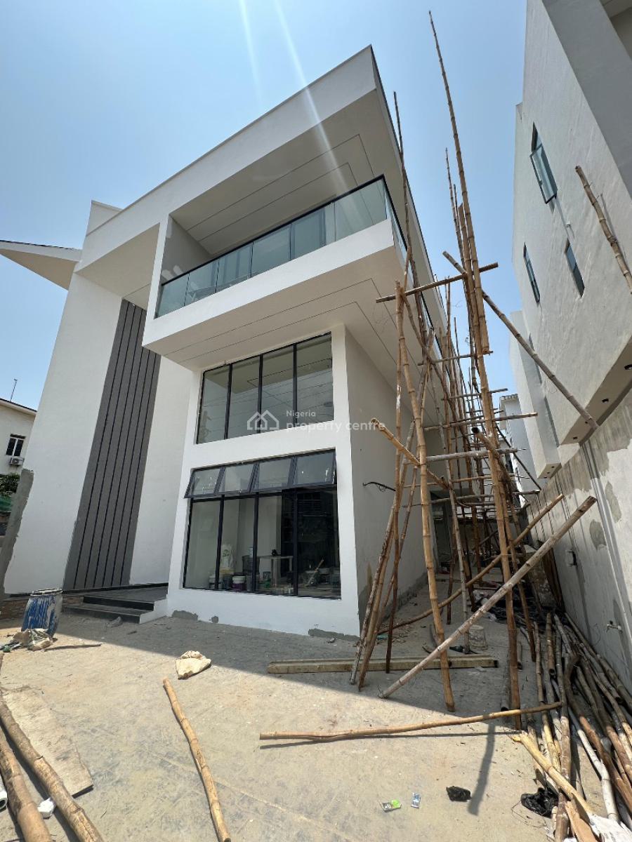Exclusive 5 Bedroom Detached Duplex with Bq,pool,cinema and Rooftop Terrace, Ikate, Lekki, Lagos, Detached Duplex for Sale