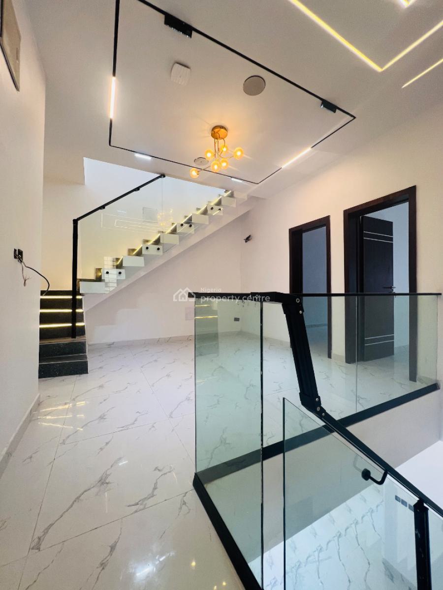 4 Bedroom Terrace Duplex with Swimming Pool, Osapa, Lekki, Lagos, Terraced Duplex for Sale