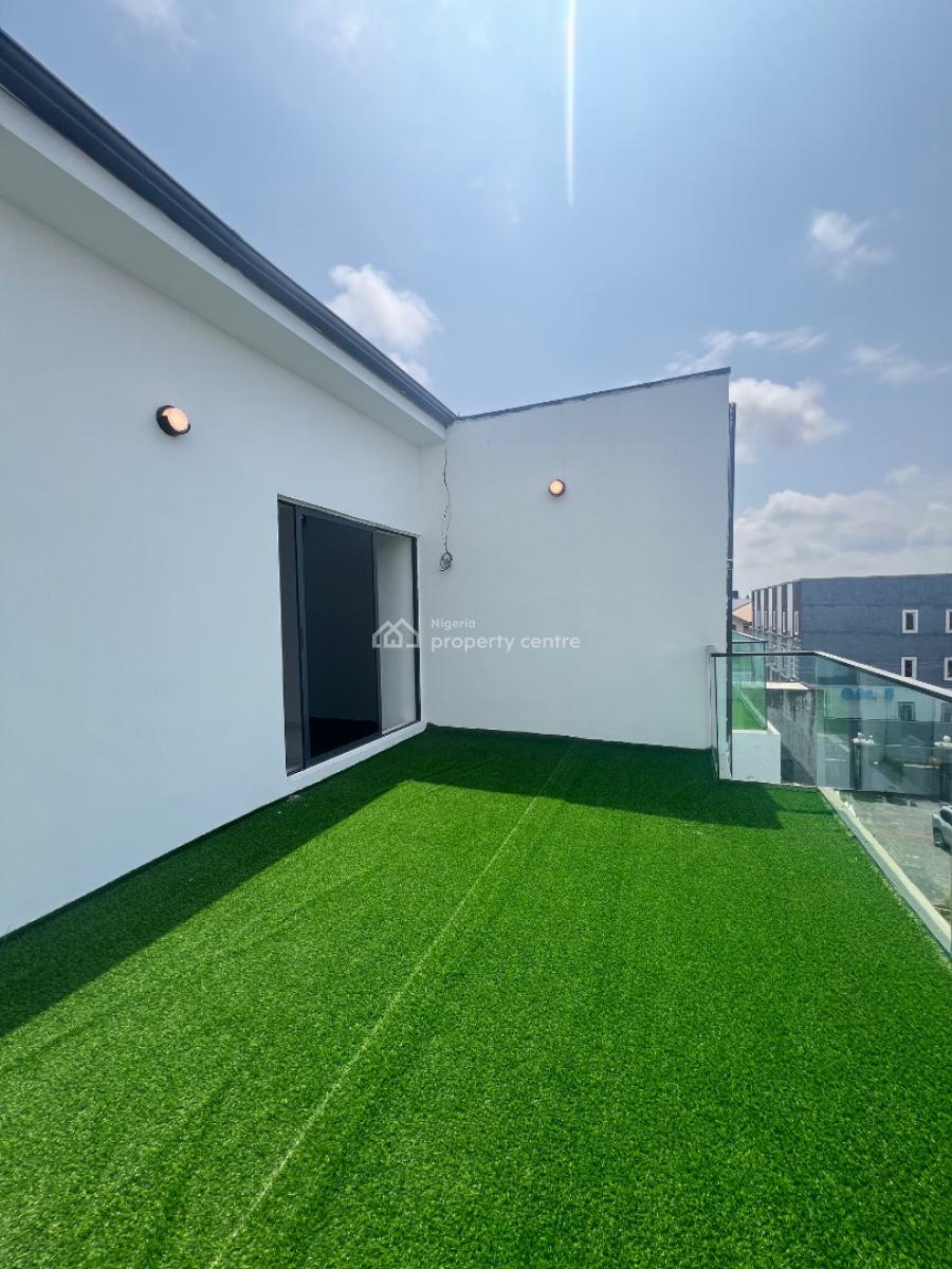 4 Bedroom Terrace Duplex with Swimming Pool, Osapa, Lekki, Lagos, Terraced Duplex for Sale