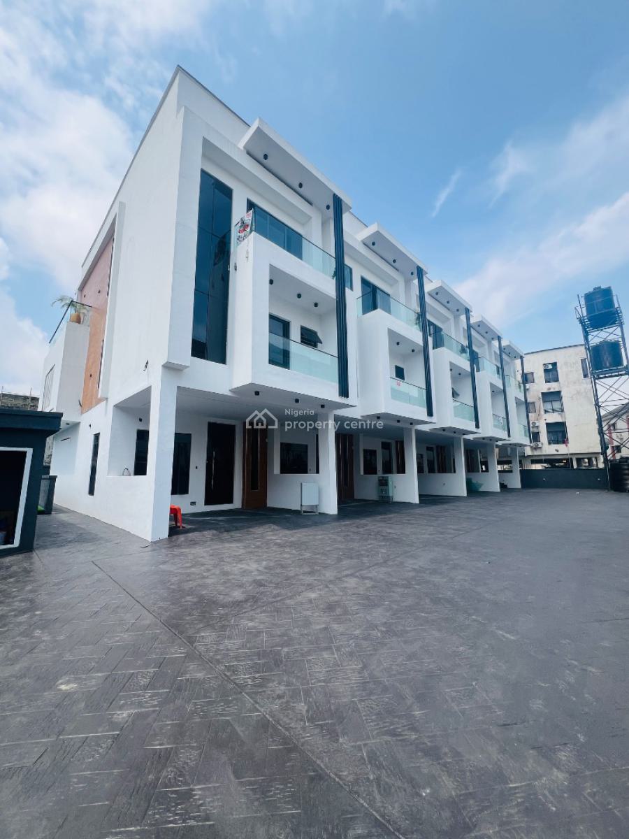 4 Bedroom Terrace Duplex with Swimming Pool, Osapa, Lekki, Lagos, Terraced Duplex for Sale