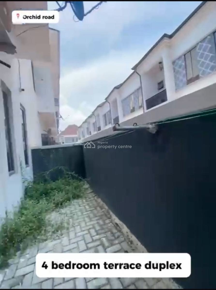 Luxury 4 Bedroom Terrace Duplex, Orchid Road, Lekki, Lagos, Terraced Duplex for Sale