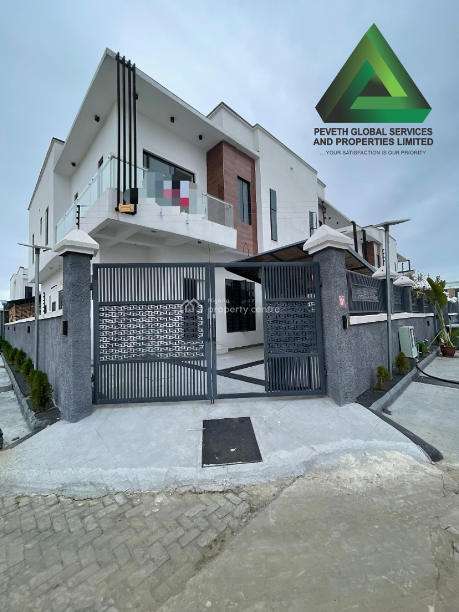4 Bedroom Semi Detached Duplex with Bq, Ikota, Lekki, Lagos, Semi-detached Duplex for Sale