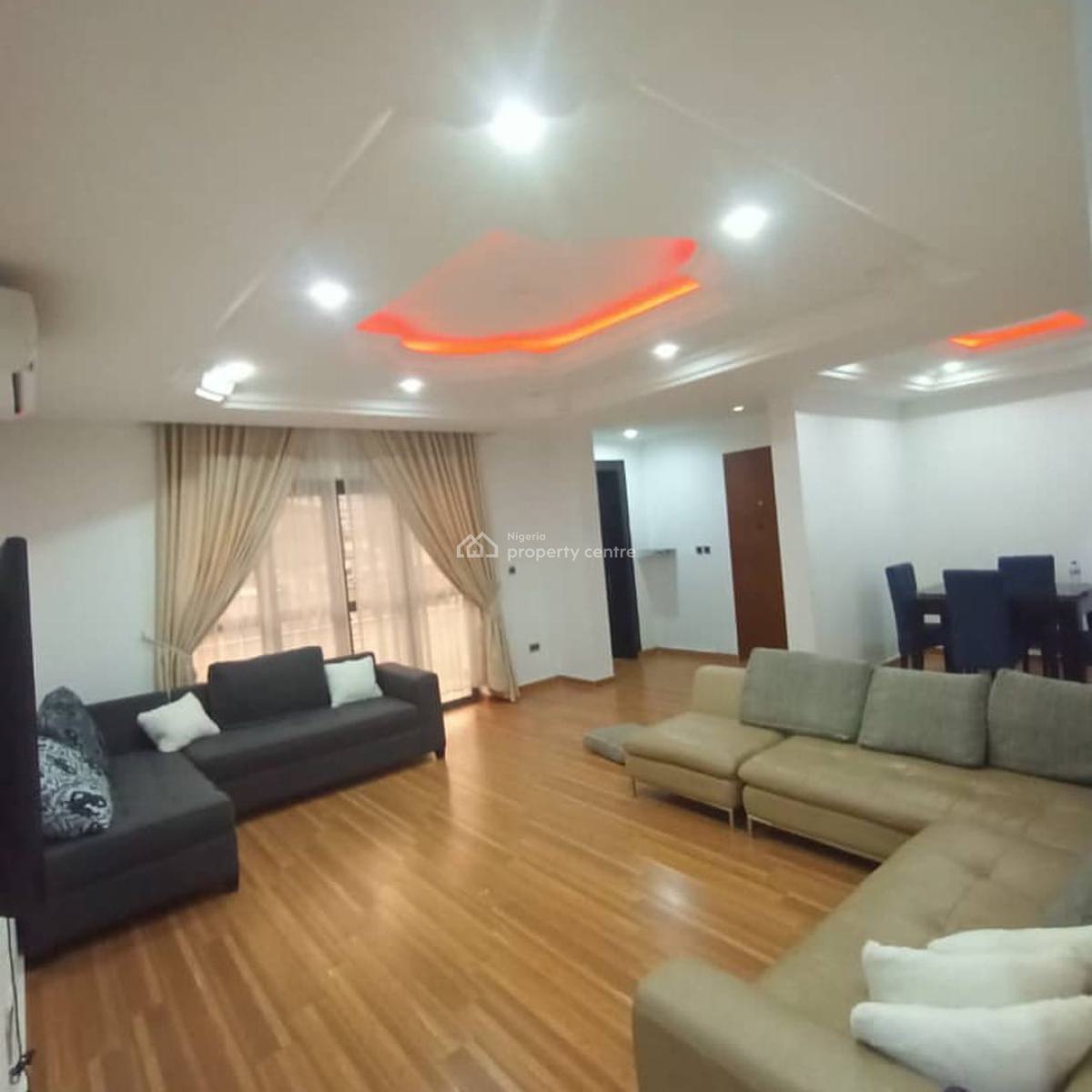 Fully Serviced 3 Bedroom Flat with Bq, Lekki Right Hand Side, Oniru, Victoria Island (vi), Lagos, Flat / Apartment for Rent