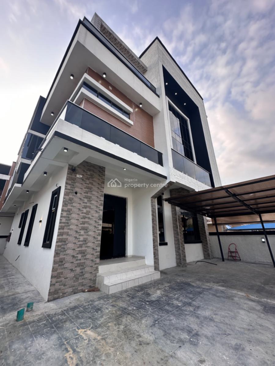 Beautifully Crafted 5 Bedroom Fully Detached House, Chevron Estate, Lekki, Lagos, Detached Duplex for Sale