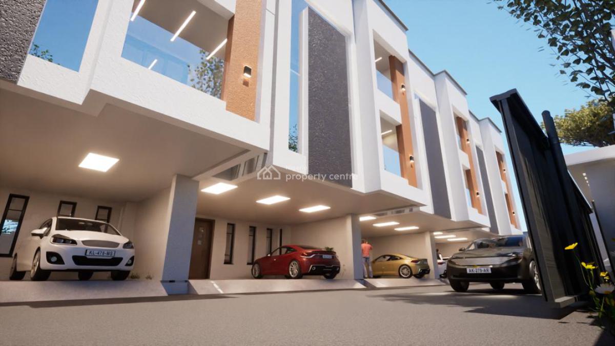 a 4 Bedroom Terrace House Off Plan Project, Platinum Way, Osapa, Lekki, Lagos, Terraced Duplex for Sale