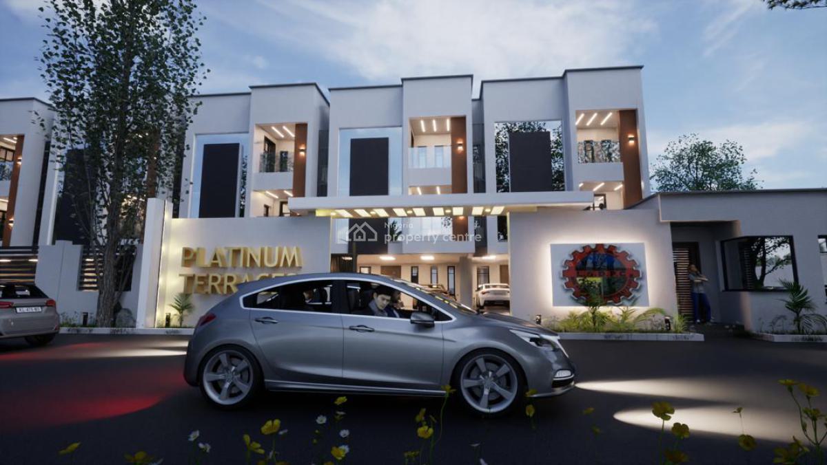 a 4 Bedroom Terrace House Off Plan Project, Platinum Way, Osapa, Lekki, Lagos, Terraced Duplex for Sale