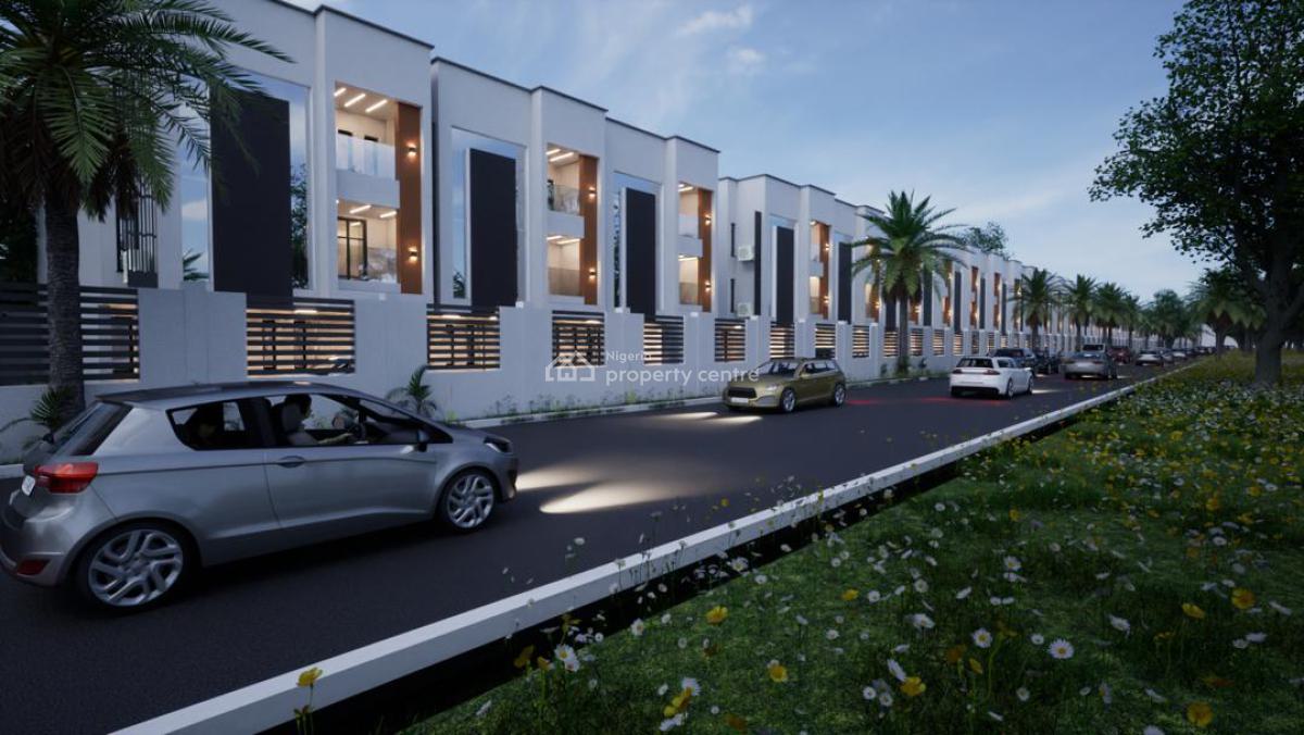 a 4 Bedroom Terrace House Off Plan Project, Platinum Way, Osapa, Lekki, Lagos, Terraced Duplex for Sale