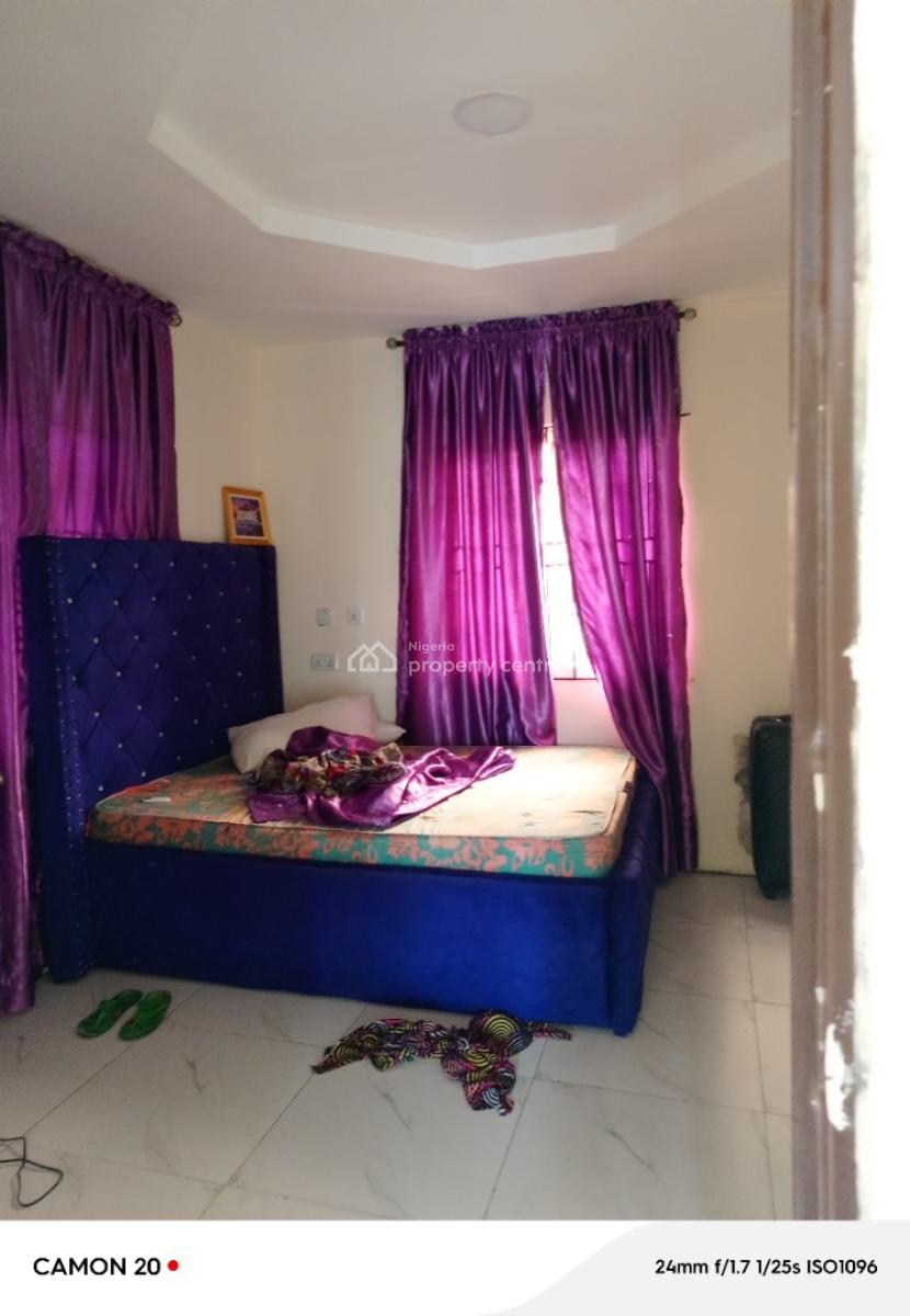 a Spacious Room and Parlor in a Secure Estate (upstairs), Harmony Estate, Okeira Nla, Ado Road, Ado, Ajah, Lagos, Mini Flat (room and Parlour) for Rent