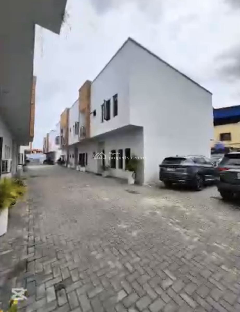 a Standard 4 Bedroom Self Serviced Terrace Duplex, Yaba, Lagos, Terraced Duplex for Sale