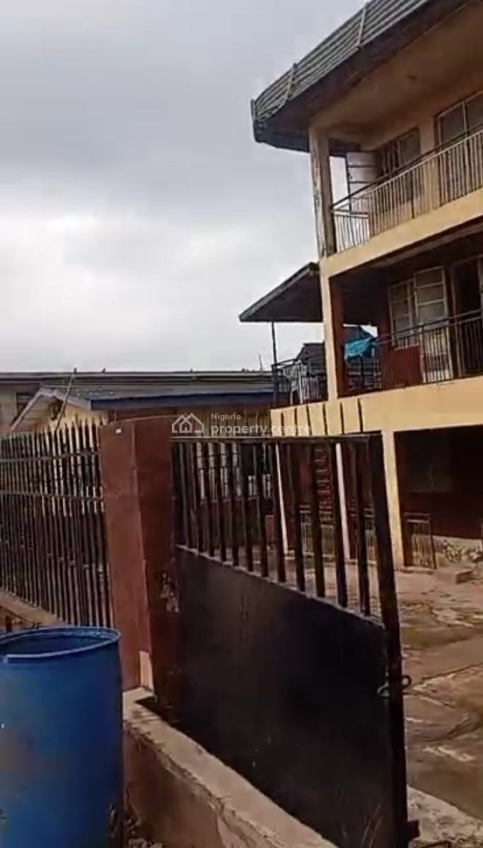a Prime Storey Building on a Full Plot of Dry Land, in a Serene Area, Oko-oba, Agege, Lagos, Detached Duplex for Sale
