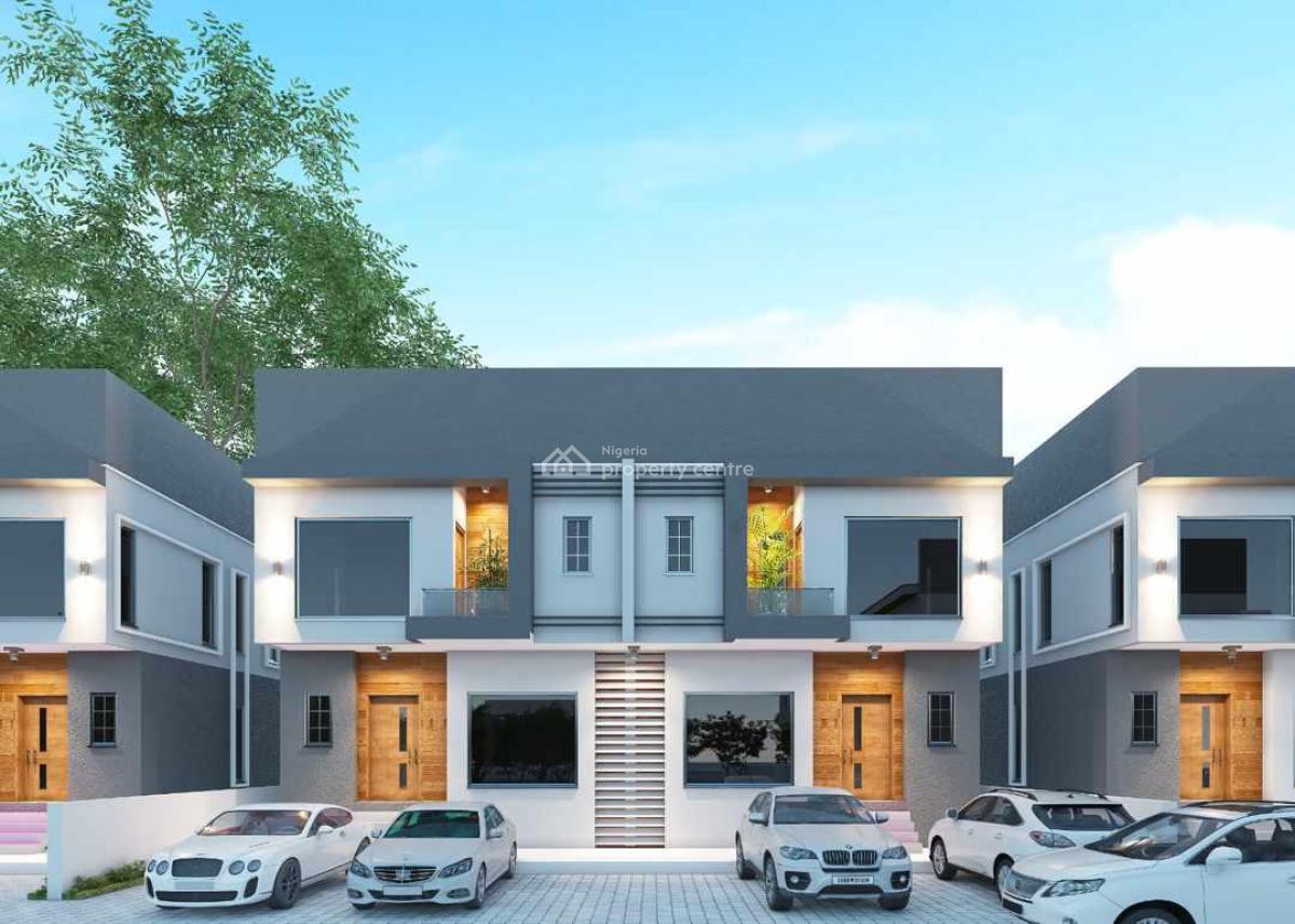 4 Units of 3-bedroom Terrace with Bq, Ambience 2, Ajah, Lagos, Terraced Duplex for Sale