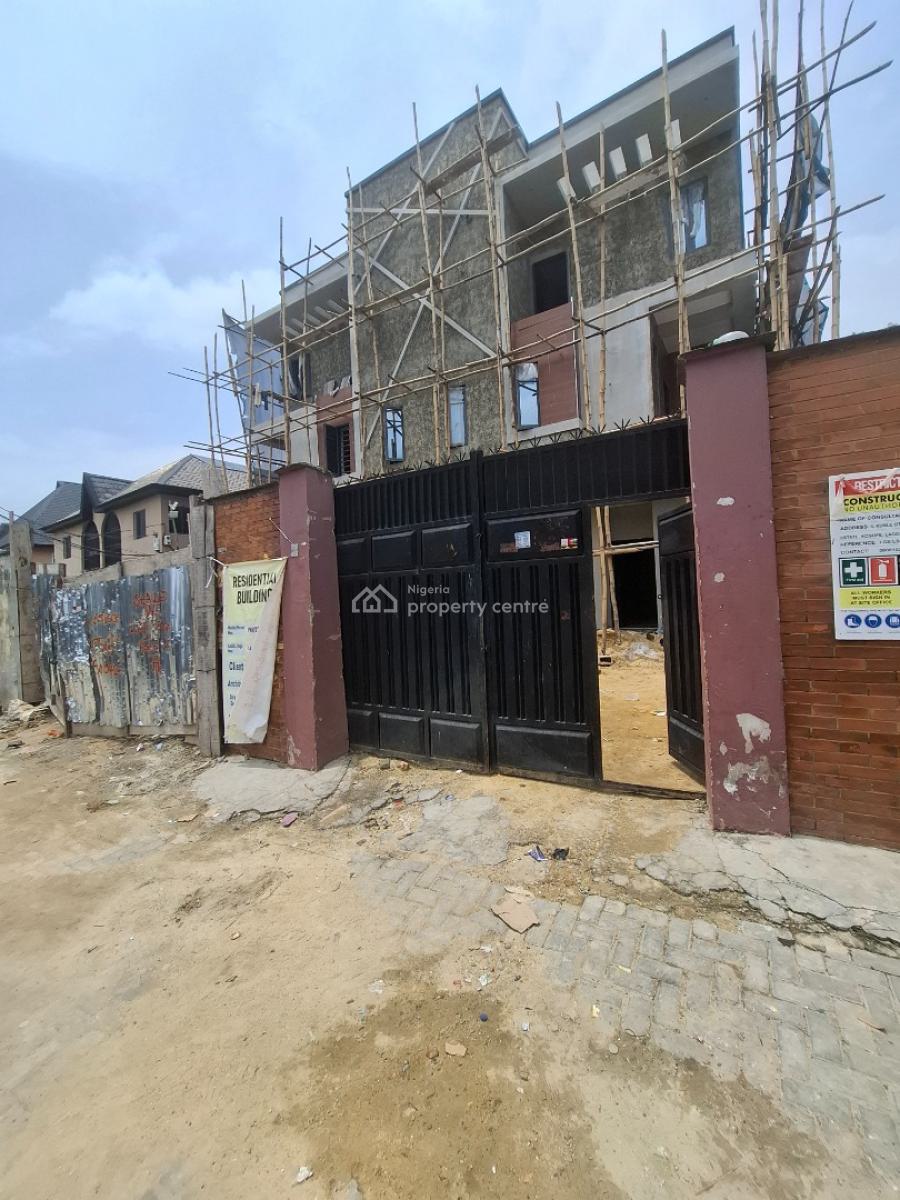 4 Bedroom Semi-detached Duplex Plus Bq, Kunle Otukoya Street, Harmony Estate, Ifako, Gbagada, Lagos, Semi-detached Duplex for Sale