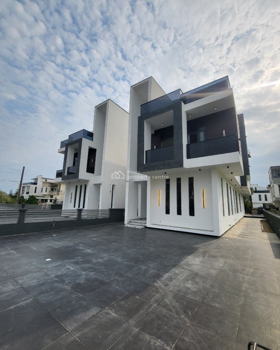 Exquisitely Built to Taste 4 Bedroom Fully Detached Duplex with Bq, Lakeview Estate, Orchid, Lafiaji, Lekki, Lagos, Detached Duplex for Sale