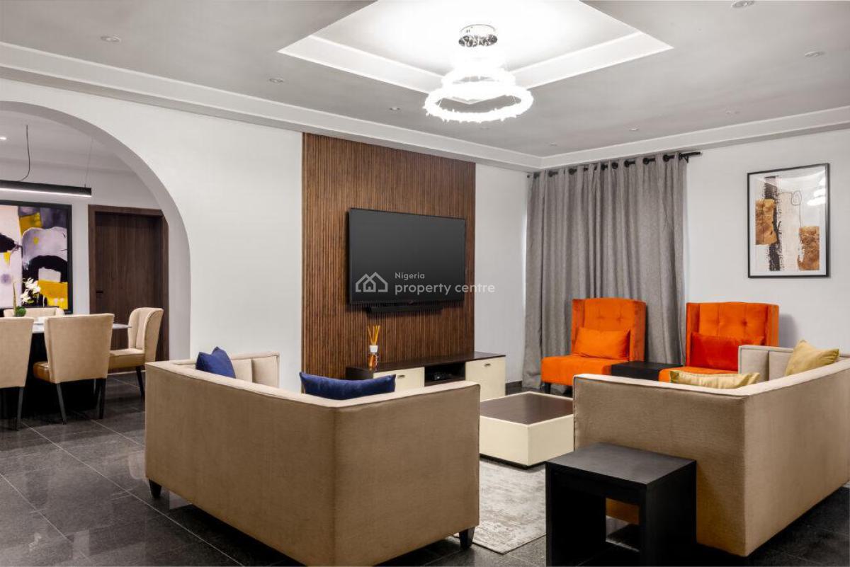 Furnished 4 Bedroom Apartment with Swimming Pool, Lekki Phase 1, Lekki Phase 1, Lekki, Lagos, Flat / Apartment for Rent