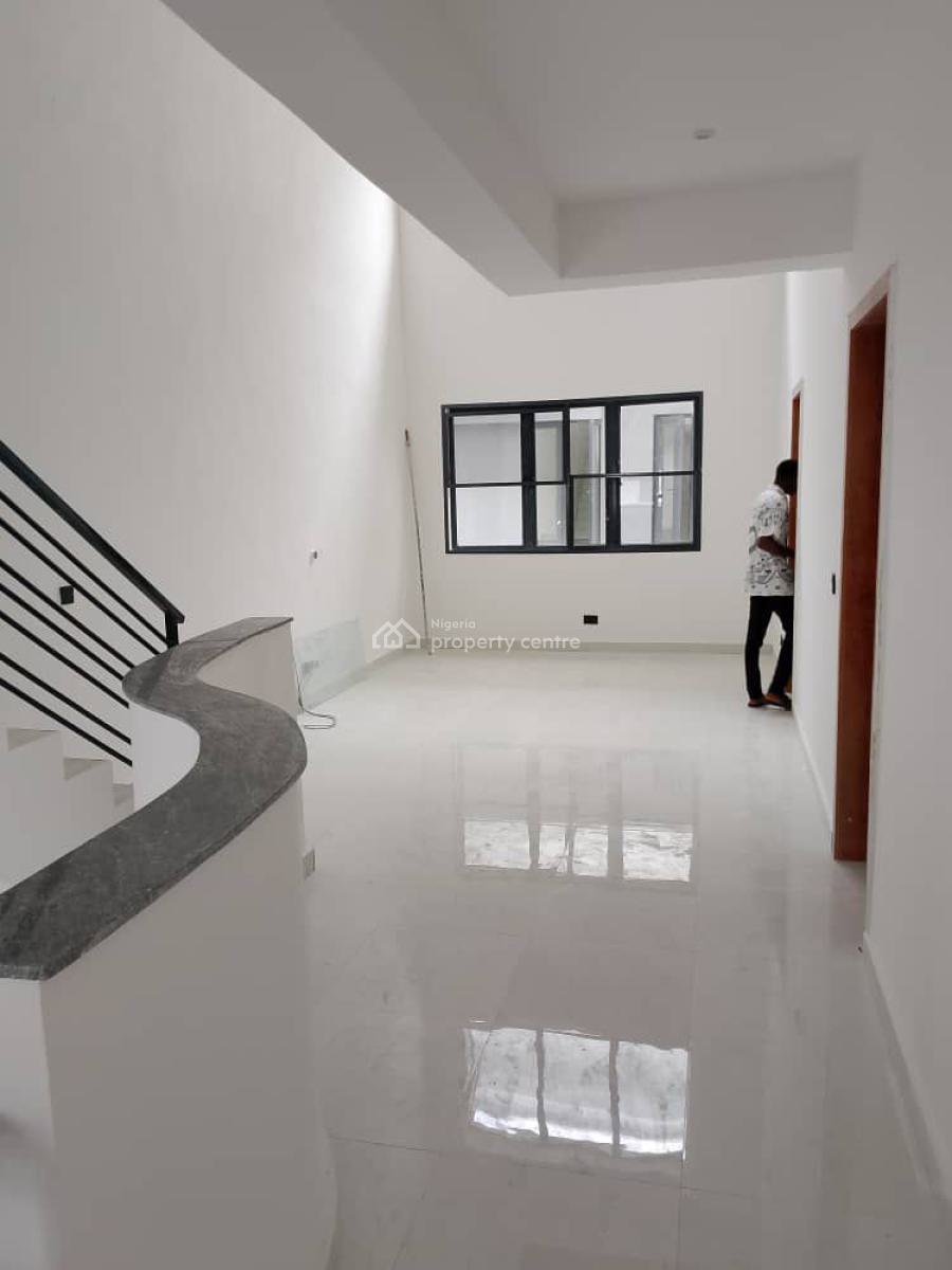 Four (4) Bedroom Semi Detached House with Bq, Lekki Phase 1, Lekki, Lagos, House for Rent