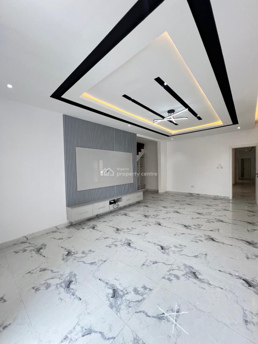 Spacious 5 Bedroom Detached Duplex with Bq, Cinema, Pool & Rooftop, Chevron, Lekki, Lagos, Detached Duplex for Sale