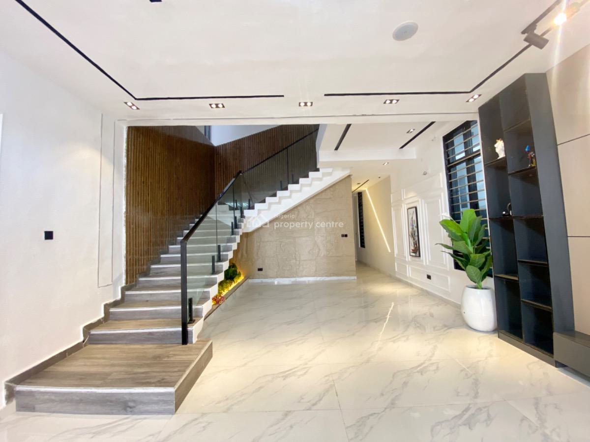 Iconic 5-bedroom Luxury Duplex with Pool, Inverter & Artistic Interior, Ajah, Lagos, Terraced Duplex for Sale