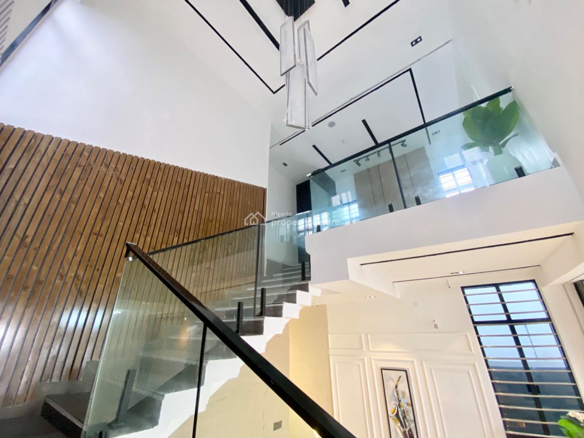 Iconic 5-bedroom Luxury Duplex with Pool, Inverter & Artistic Interior, Ajah, Lagos, Terraced Duplex for Sale