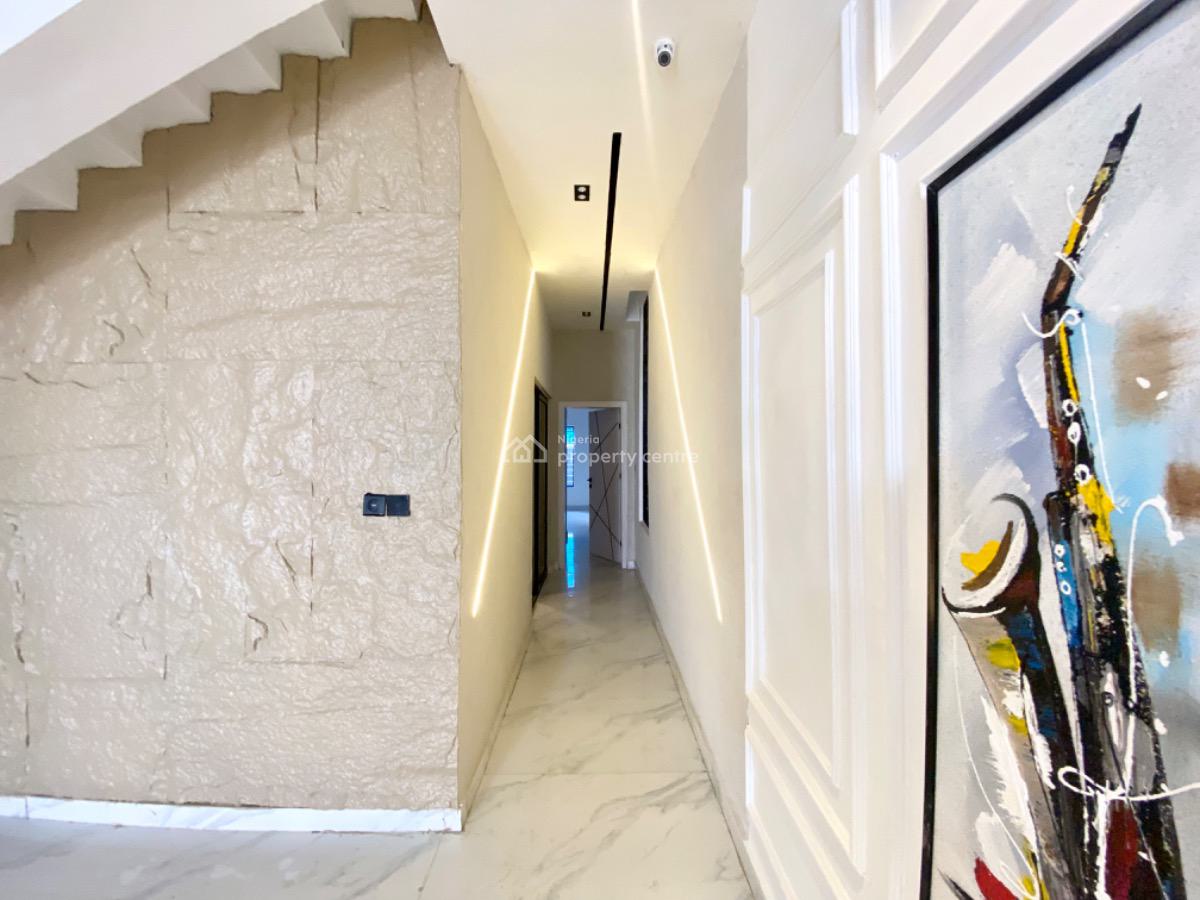 Iconic 5-bedroom Luxury Duplex with Pool, Inverter & Artistic Interior, Ajah, Lagos, Terraced Duplex for Sale