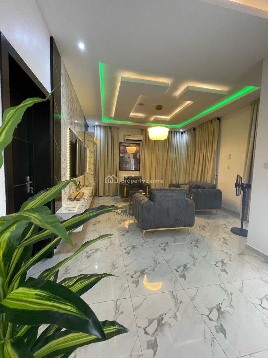 Luxurious Serviced 4bedroom Semi-detached Duplex with Bq and Security, Ajah, Lekki, Lagos, Semi-detached Duplex for Sale