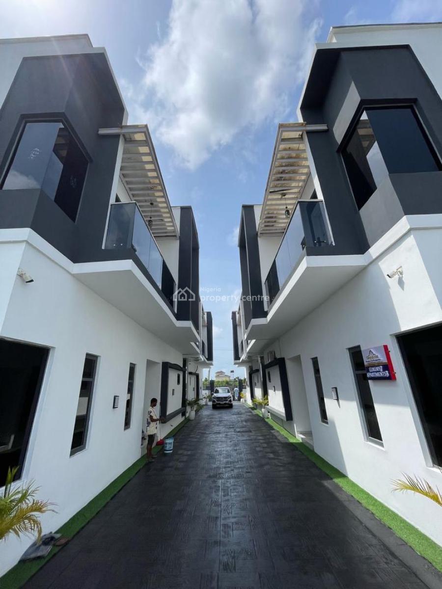 Luxurious Serviced 4bedroom Semi-detached Duplex with Bq and Security, Ajah, Lekki, Lagos, Semi-detached Duplex for Sale