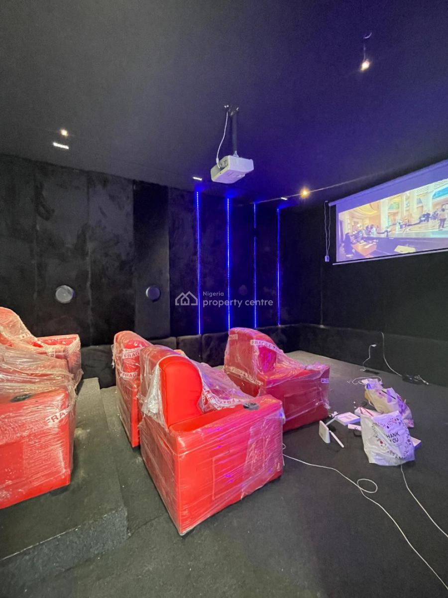 Automated and Luxurious 5 Bedroom Duplex with a Cinema,pool,bq, Ikota, Lekki, Lagos, House for Sale