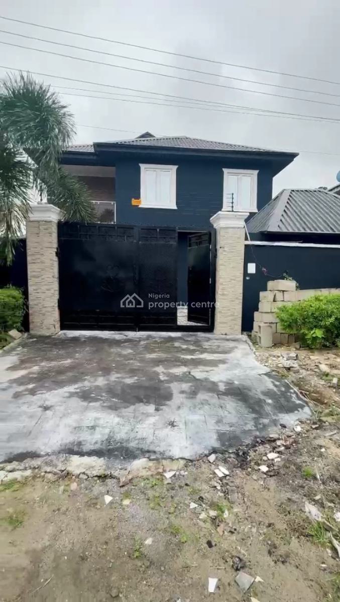 New 4bedroom Detached House with Air-conditioners, Off Mobil Road, Ilaje, Ajah, Lagos, Detached Duplex for Rent