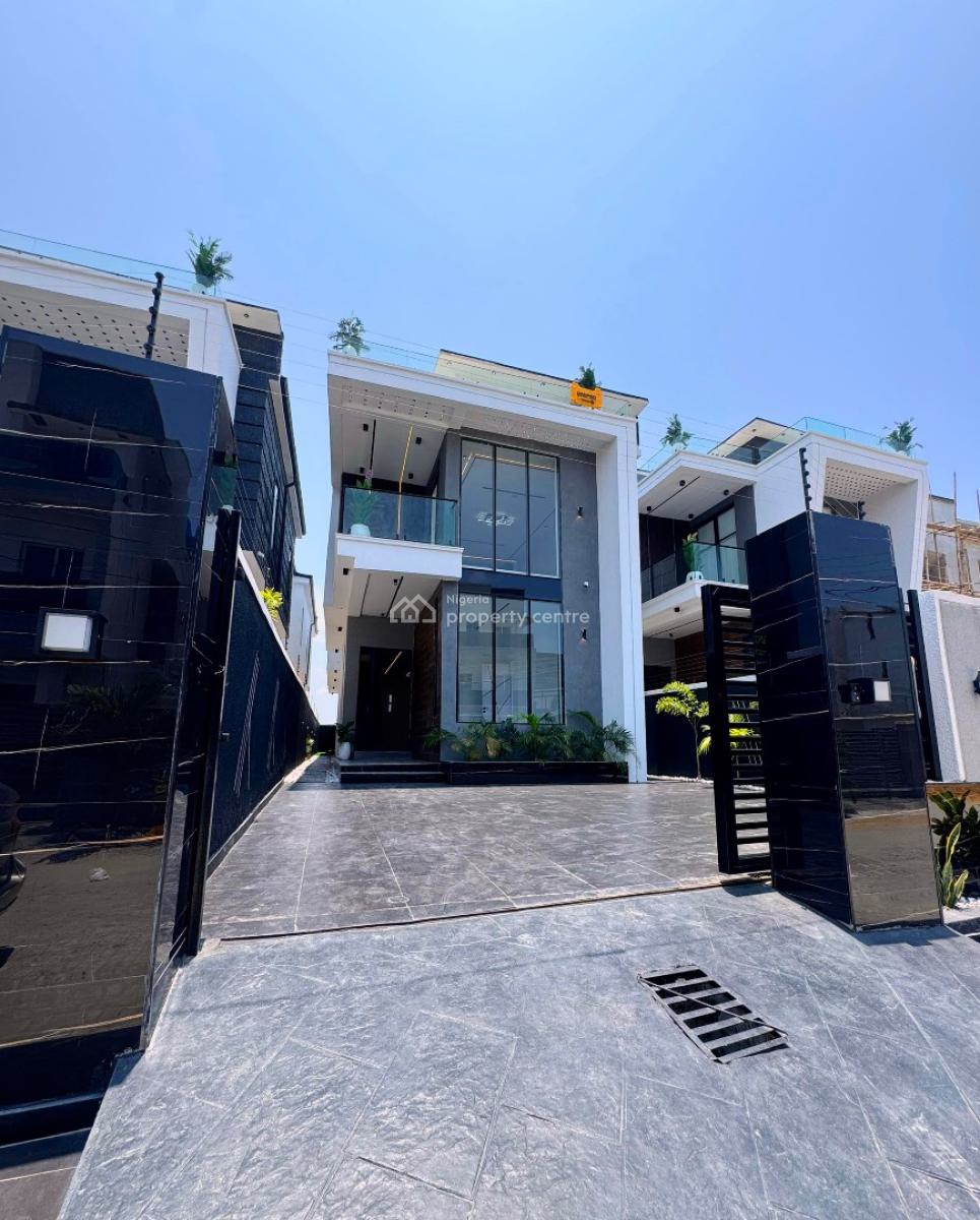 Newly Built 5-bedroom Fully Detached Duplex with Swimming Pool & Bq, Ajah, Lagos, Detached Duplex for Sale