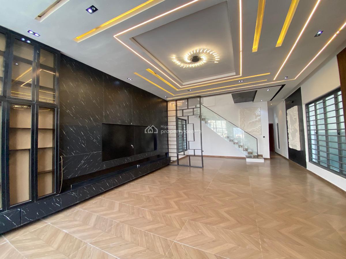 Modern 5-bedroom Detached Duplex with Pool & Bq, Ajah, Lagos, Terraced Duplex for Sale