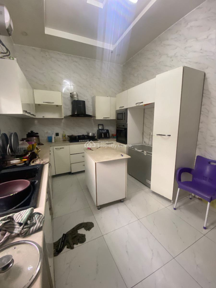 Well Built 4 Bedroom Semi Detached Duplex with B.q, Chevron, Lekki, Lagos, Semi-detached Duplex for Rent