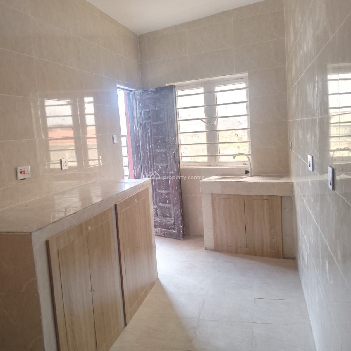 Luxury Newly Built 2 Bedroom Flat with 24 Hours Light, Ago Extension Behind Fasheun Bridge Bucknor, Ago Palace, Isolo, Lagos, Flat / Apartment for Rent