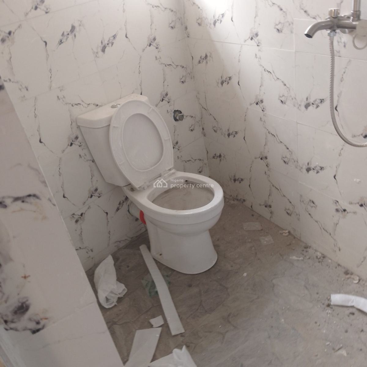 Luxury Newly Built 2 Bedroom Flat with 24 Hours Light, Ago Extension Behind Fasheun Bridge Bucknor, Ago Palace, Isolo, Lagos, Flat / Apartment for Rent