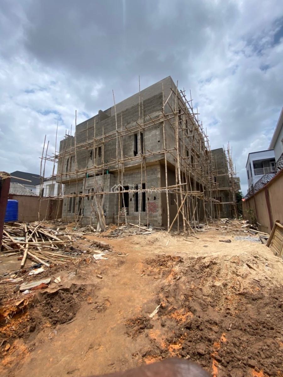 Modern 4 Units of 4 Bedroom Semi Detached Duplex with Bq, Gateway Zone, Gra Phase 1, Magodo, Lagos, Semi-detached Duplex for Sale