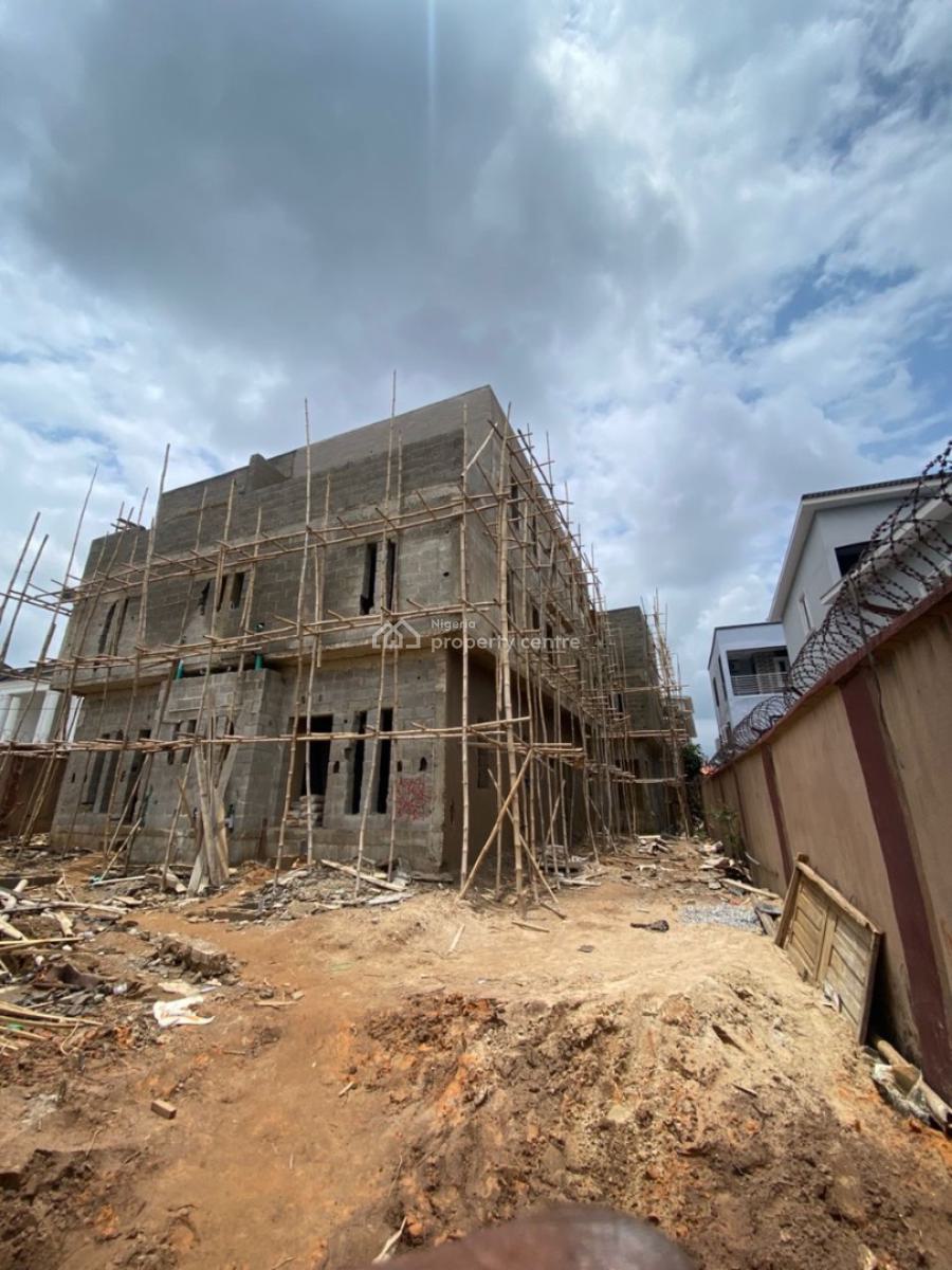 Modern 4 Units of 4 Bedroom Semi Detached Duplex with Bq, Gateway Zone, Gra Phase 1, Magodo, Lagos, Semi-detached Duplex for Sale